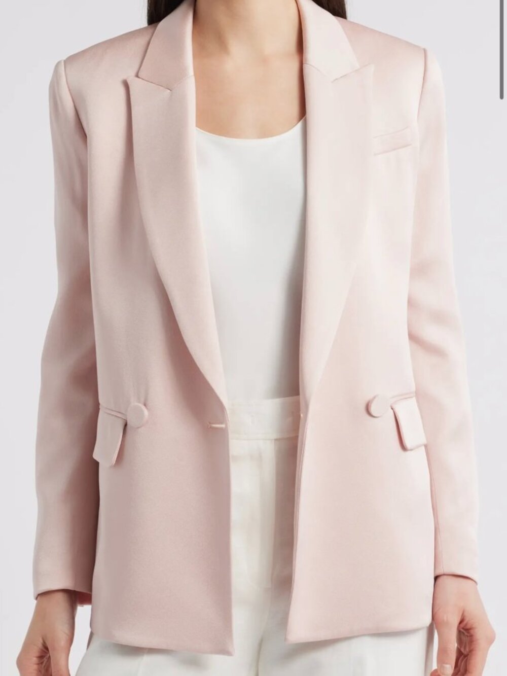 Veronica Beard Sevyn Jacket (Shell Pink, Size 0)